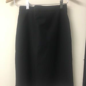 100% Wool pencil style skirt